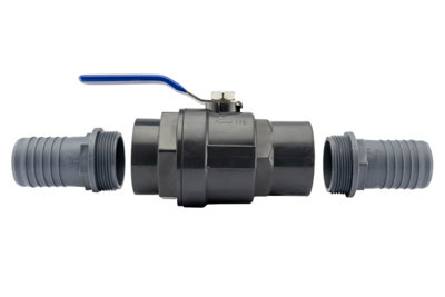 Quality Flow Control Valve for Pond Pump/Filters/Fountains Corrugated Pipe (50mm) - 5