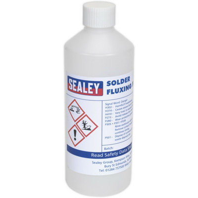 Quality Soldering Solder Flux Fluid Grease 500ml Bottle - Dry Joint Lubricant