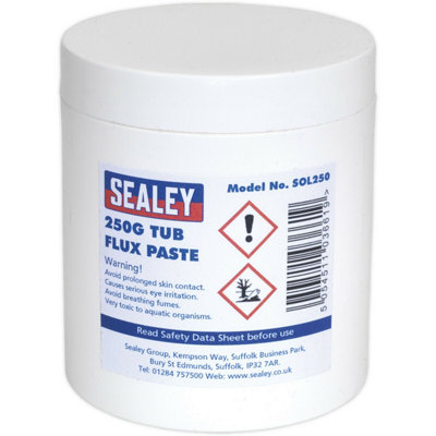 Quality Soldering Solder Paste Flux Grease 250g Tub - Avoid Dry Joints Lubricant