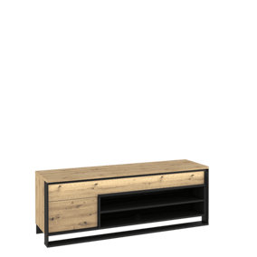 Quant 05 TV Cabinet with Drawers and LED Lighting H550mm (W)1550mm (D)410mm - Stylyish and Practical Living Room Furniture