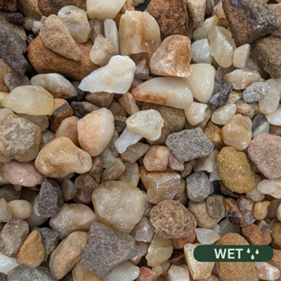 Quartz Decorative Garden Stones 23KG Bag Gravels Aggregates for ...
