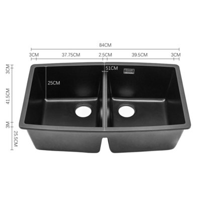 Kitchen Sinks Double Bowl And Drainer - Things In The Kitchen
