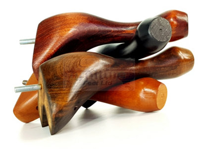 8'' Queen Anne Wooden Furniture Legs Feet For Stool Bed - View #8