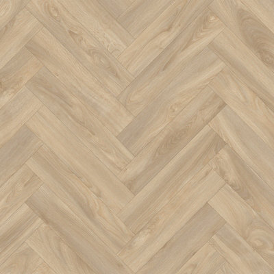 QueensTex Herringbone Vinyl by Remland (Briarwood, 10m x 2m)