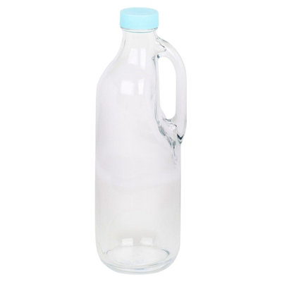 Queensway Home & Dining 1.4L Glass Condiments Juice Oil Water Dispenser