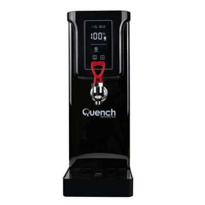 Quench Black Autofill Countertop Desktop Hot Water Boiler Kettle 10L