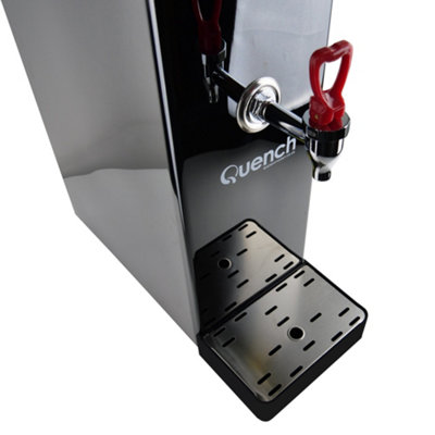 Quench Black Autofill Countertop Desktop Hot Water Boiler Kettle 20L