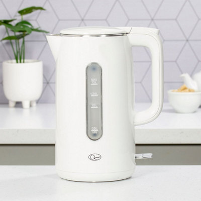 Quest 31179 1.5L Fast Boil Kettle White Colour