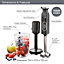 Quest 32129 Handheld Stick Blender with Masher Attachment
