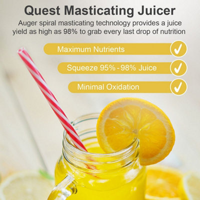 Masticating juicer benefits sale