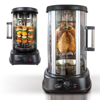 Electric rotisserie grill hotsell