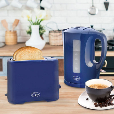 Dark blue kettle and toaster sale