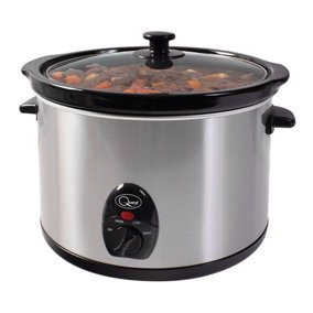 Quest 35280 5L Stainless Steel Slow Cooker