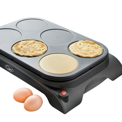 Quest 35319 Mini Pancake Maker and Grill - Makes 6 Mini Pancakes - Non ...