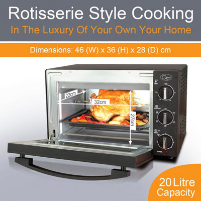 Quest 35399 20L Countertop Mini Oven