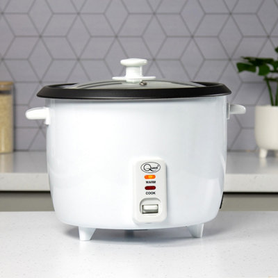 Small Rice Cooker 0.3L - VonShef Electric Rice Steamer for 2, Non