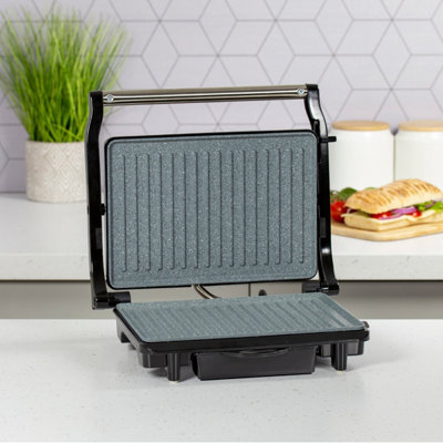 Cuisinart Style Collection 2-in-1 Grill & Sandwich Maker Midnight Grey