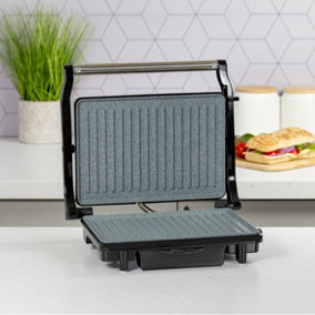 Quest 35609 Deluxe Health Grill with Panini Press & Sandwich Toaster