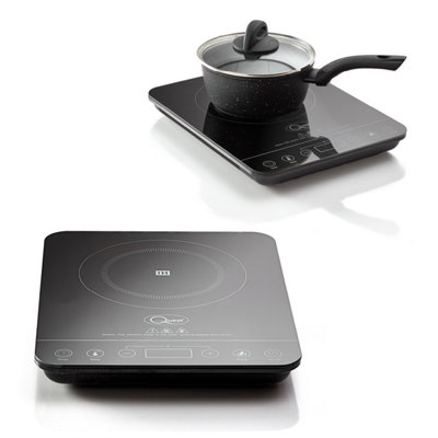 Quest 35839 Digital Induction Hob & Hot Plate DIY at B&Q