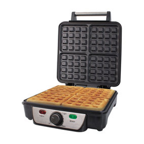 Quest 35940 Four Slice Waffle Maker