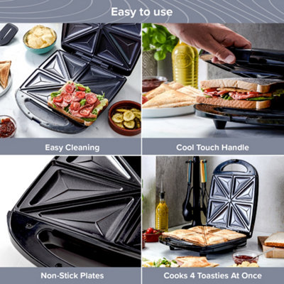 Macchina Per Toast E Waffle – Forno Microonde E Grill Multiuso (senza Marca) - Foto 5