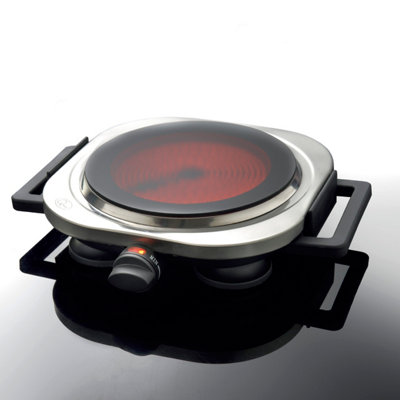 Quest 36249 Ceramic Infrared Single Hot Plate