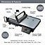 Quest 37229 2 in 1 Grill & Griddle 2000W