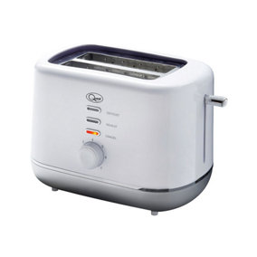 Quest 39939 White 2 Slice Toaster