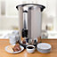 Quest Catering Urns Silver Classic Hot water dispenser