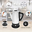 Quest Coffee Percolators 35200 Stainless Steel Cafetiere with Makes Barista Coffee