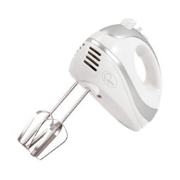 Quest Hand Mixers 35890 White Food mixer with 5 Speeds