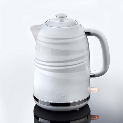 Quest Harmony White Kettle & Toaster Set