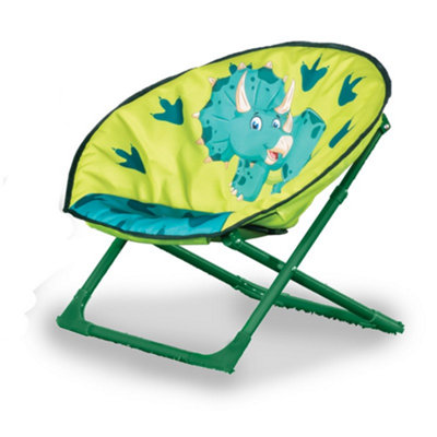 Quest Kids Dino Moon Chair, Dinosaur Design, Lightweight Chair