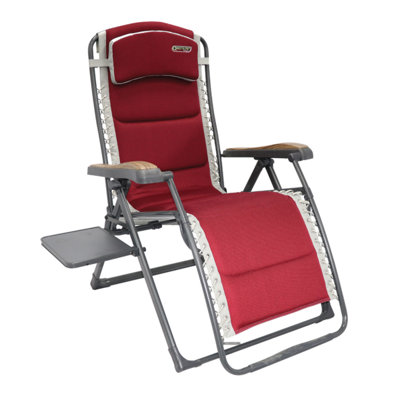 Quest Leisure Bordeaux Pro Relax XL Chair with Side Table