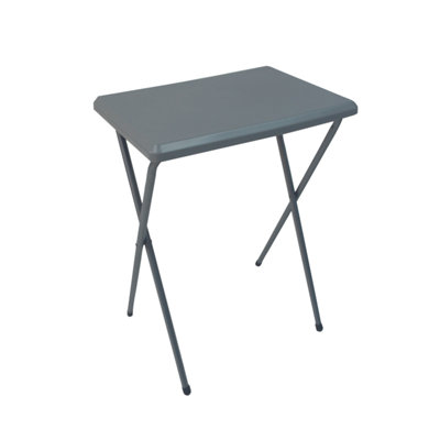 Quest Leisure Fleetwood High Plastic in Grey Table DIY at B&Q