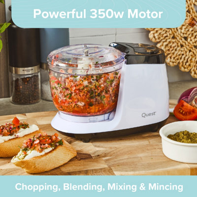 Quest Mini Food Processor / Electric Fruit & Vegetable Chopper