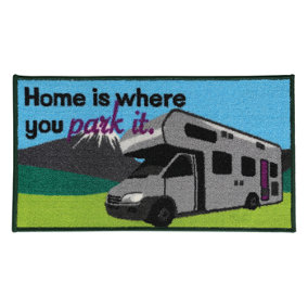 Quest Motorhome Home Is Where You Park It Mat