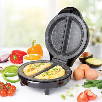 Quest 35640 Non-Stick Cool Touch Dual Omelet Maker, 700 W 220 Volts NOT FOR  USA