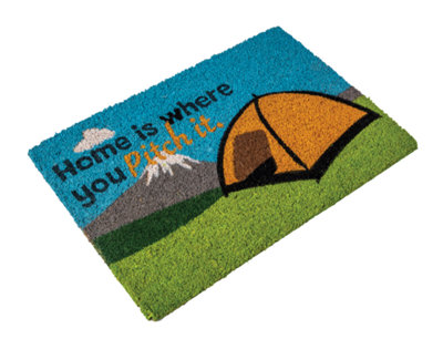 Quest Tent Home Is Where You Pitch It Coir Mat