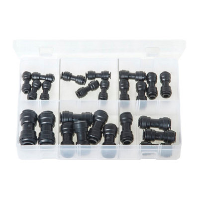 Quick Fit Couplings - Straights, Metric Box of 24 Pieces