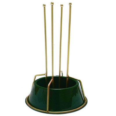 Quick Stand Christmas Tree Stand Large for Real Trees up to 10ft Tall