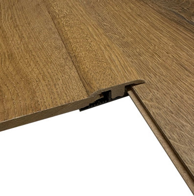 Quick-Step Aquanto Classic Natural Oak Door Bar T Section Twin Transition Threshold Trim 1M
