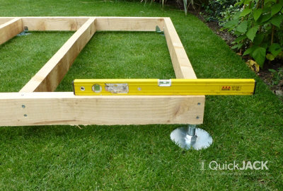 QuickJack  8ft x 6ft Shed base kit (NO TIMBER INCLUDED)