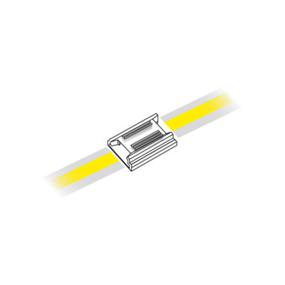Quik Strip Clip - Strip to Strip Connector suitable for 12mm wide PCB RGBW COB strip (IP20)