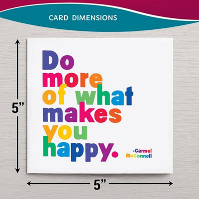 Quotable Happy Quotes Greetings Cards 9 Multipack Assorted