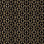 QuoteMyWall Art Deco Geometric Gold Pattern Vinyl Wrap For Furniture & Kitchen Worktops
