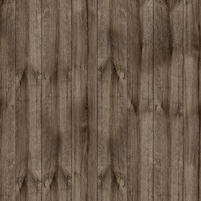 QuoteMyWall Dark Mahogany Wood Furniture Vinyl Wrap For Furniture & Kitchen Worktops