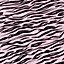 QuoteMyWall Light Pink Tiger Print Pattern Vinyl Wrap For Furniture & Kitchen Worktops