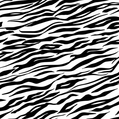 QuoteMyWall White Tiger Print Pattern Vinyl Wrap For Furniture ...