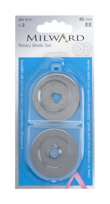 Milward Cutter rotatif de 45 mm et 5 lames de rechange, poignée